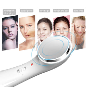 Ultrasonic Ion Face Lift Facial Beauty Device Skin Care Massager