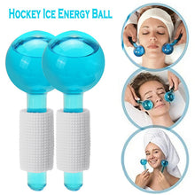 Load image into Gallery viewer, 2pcs/ Large Beauty Crystal Ball Facial Cooling Energy Ice Globes
