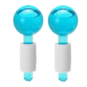 2pcs/ Large Beauty Crystal Ball Facial Cooling Energy Ice Globes